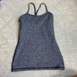 Gray Lululemon tank top